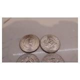 1974D, 1979D, 1972D, 1077D, 1995D, 1974 Kenndy Half Dollars