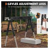 Olbrus 2-Pack Heavy Duty Folding Sawhorses