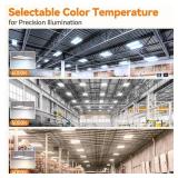 Comiled 2 Foot 200W Linear High Bay Shop Lights - 2-Pack