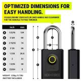 Hexforce Smart Outdoor Fingerprint Padlock