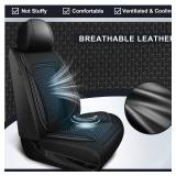 Nuwqicd Seat Protectors for Ford F150 (2009-2026), F250 and F350 (2017-2026)