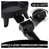 I-Keukenn 7' Electric Skillet with Lid