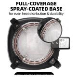 I-Keukenn 7' Electric Skillet with Lid