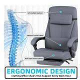 Yxkwal Ergonomic Big and Tall Office Chair