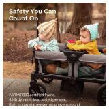 Harppa All-Terrain Wagon Stroller for 2 Kids