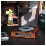 ThinkYa DVP-560 Retro Bluetooth CD Player with Hi-Fi Speakers