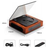 ThinkYa DVP-560 Retro Bluetooth CD Player with Hi-Fi Speakers