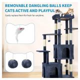 Garvee 61' Multi-Level Cat Tree