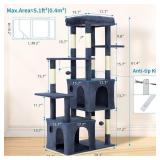 Garvee 61' Multi-Level Cat Tree