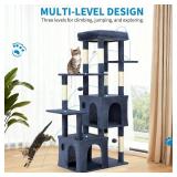 Garvee 61' Multi-Level Cat Tree