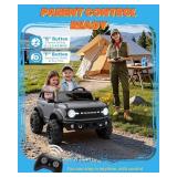 EnyoPro 24V Licensed Ford Bronco Base Ride-On Car for Kids