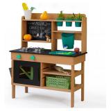 Leeshyah Wooden Mud Kitchen for Kids