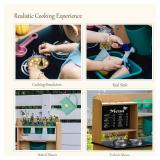 Leeshyah Wooden Mud Kitchen for Kids