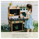 Leeshyah Wooden Mud Kitchen for Kids