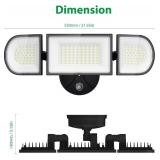 iMaihom 180W Dusk to Dawn Flood Light