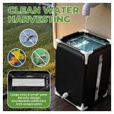 Hiraliy 50 Gallon Collapsible Rain Barrel