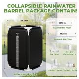 Hiraliy 50 Gallon Collapsible Rain Barrel