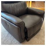 LR - Dark Brown Leather Recliner