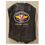 MR - Victory Motorcycles Leather Vest XXL