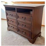 LL - Aspen Home Richmond Entertainment Chest - Charleston Brown Finish
