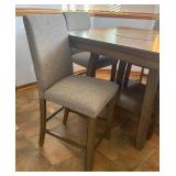 LL - Sophisticated Bar Height Dining Table with 4 Chairs