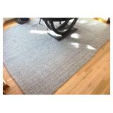 K - Pottery Barn Gray Area Rug