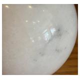 LR - White Marble Paperweight