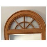 UBR - Arch-Top Wood-Framed Mirror