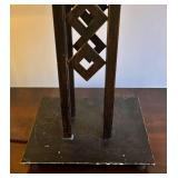 LL - Arts & Crafts Tiffany-Style Stained Glass Lamp