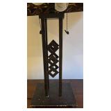 LL - Arts & Crafts Tiffany-Style Stained Glass Lamp