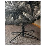 UBR - Home Accents Holiday 9 ft Starry Light Frasier Fir Flocked LED Pre-Lit Tree
