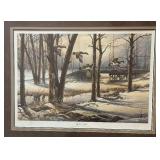 UBR - Terry Redlin 'April Snow' Limited Edition Print