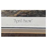 UBR - Terry Redlin 'April Snow' Limited Edition Print