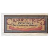 UBR - Rustic Fishing and Canoe Trips Wall Art