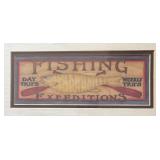 UBR - Rustic Fishing and Canoe Trips Wall Art