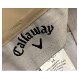 UC - Callaway Men's Golf Shorts - Size 34 - Khaki Tan