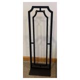 LL - Black Fireplace Tool Set with Stand - Brush, Shovel, Poker & Tongs