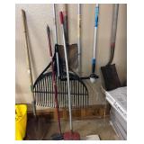 G - Shovels, Rakes, Mop with Bucket and More