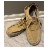 MR - Hey Dude Shoes - Size 11 - Tan Casual Slip-On