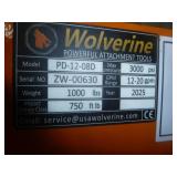 Wolverine Hydraulic Post Driver