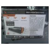 Wolverine Skid Steer Rock Rake 72"