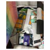 CRAFT BOX ITEMS, ASSORTED, HAVE FLAWS