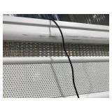 WHITE WITH BLING KING HEADBOARD