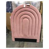 PINK VELVET HEADBOARD ONLY