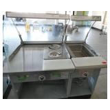 Two pieces Hot well and Soup counter Two pieces Hot well and Soup counter