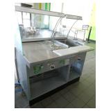 Two pieces Hot well and Soup counter Two pieces Hot well and Soup counter