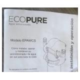 Two ECOPURE systems and new filter, treats hard water Two ECOPURE systems and new filter, treats hard water