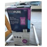 Two ECOPURE systems and new filter, treats hard water Two ECOPURE systems and new filter, treats hard water