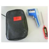 Infrared Thermometer and temperature probe Infrared Thermometer and temperature probe
