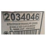 Box of 2oz cups for dressing, condiments etc Box of 2oz cups for dressing, condiments etc